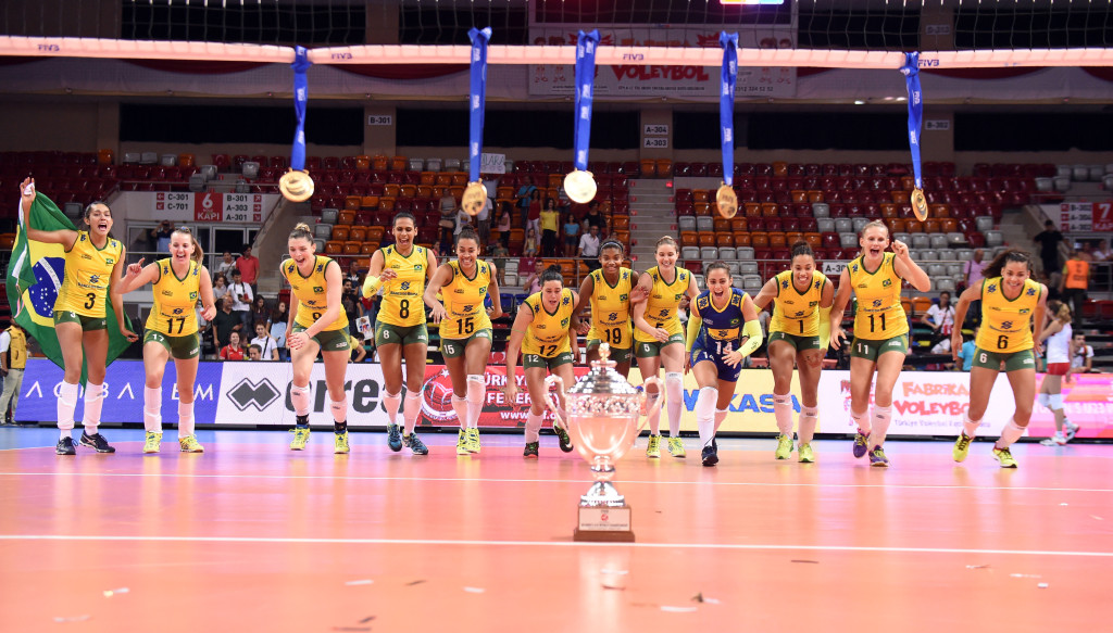 Team Brazil, Winners of WU23 World Championship