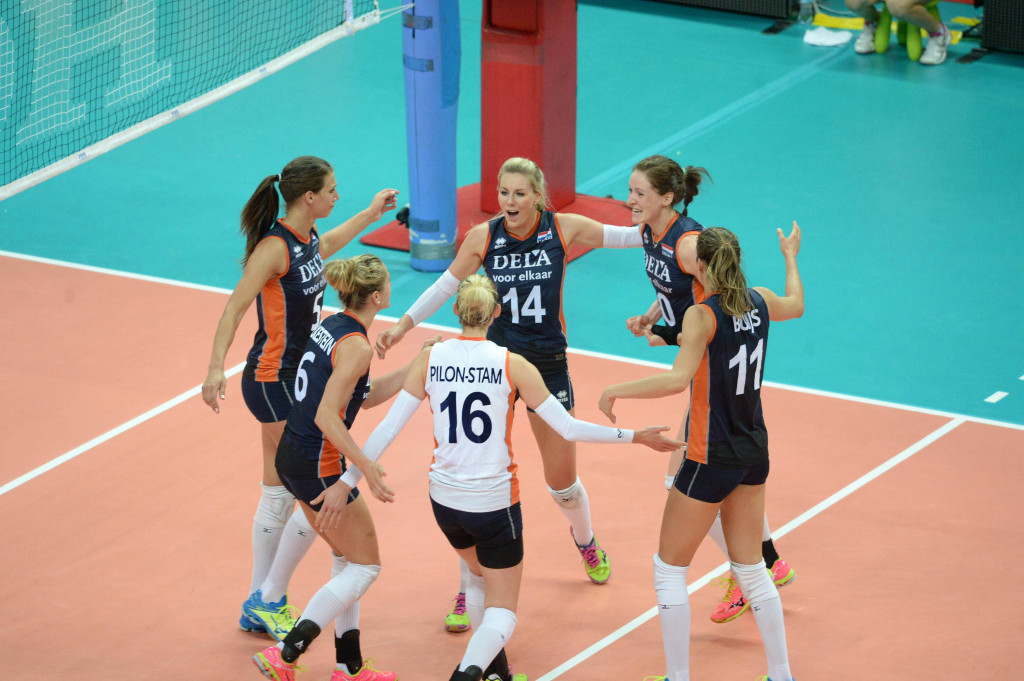 The Netherlands celebrate