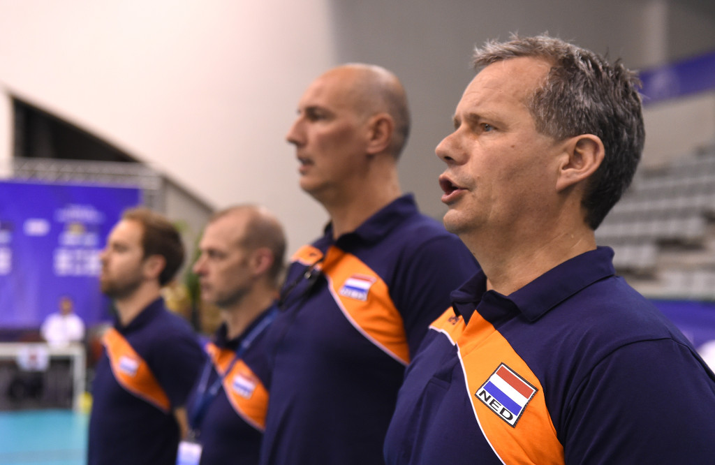 Netherlands coach Gido Vermeulen