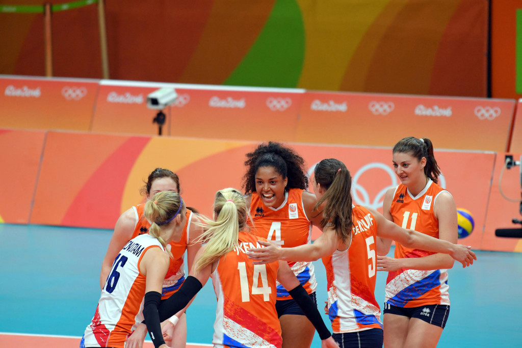 The Netherlands celebrate