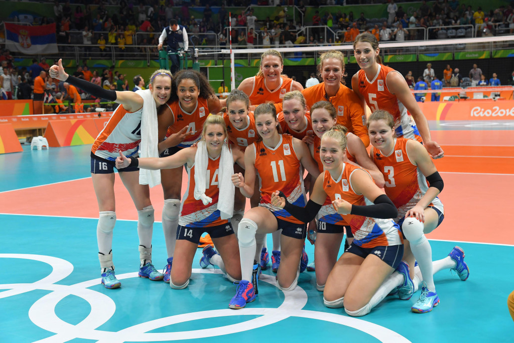 The Netherlands celebrate